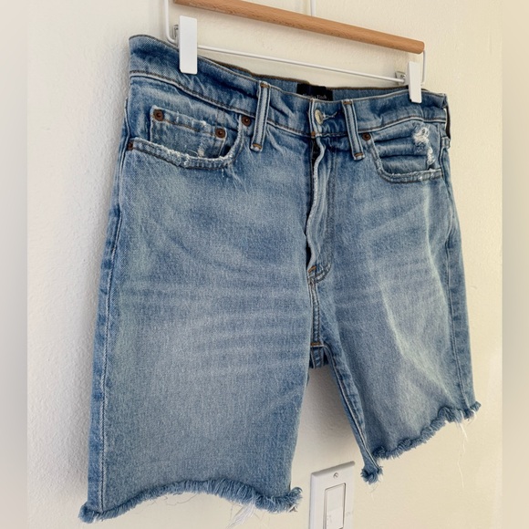 Abercrombie & Fitch light wash Denim Shorts size 31 - Picture 2 of 5